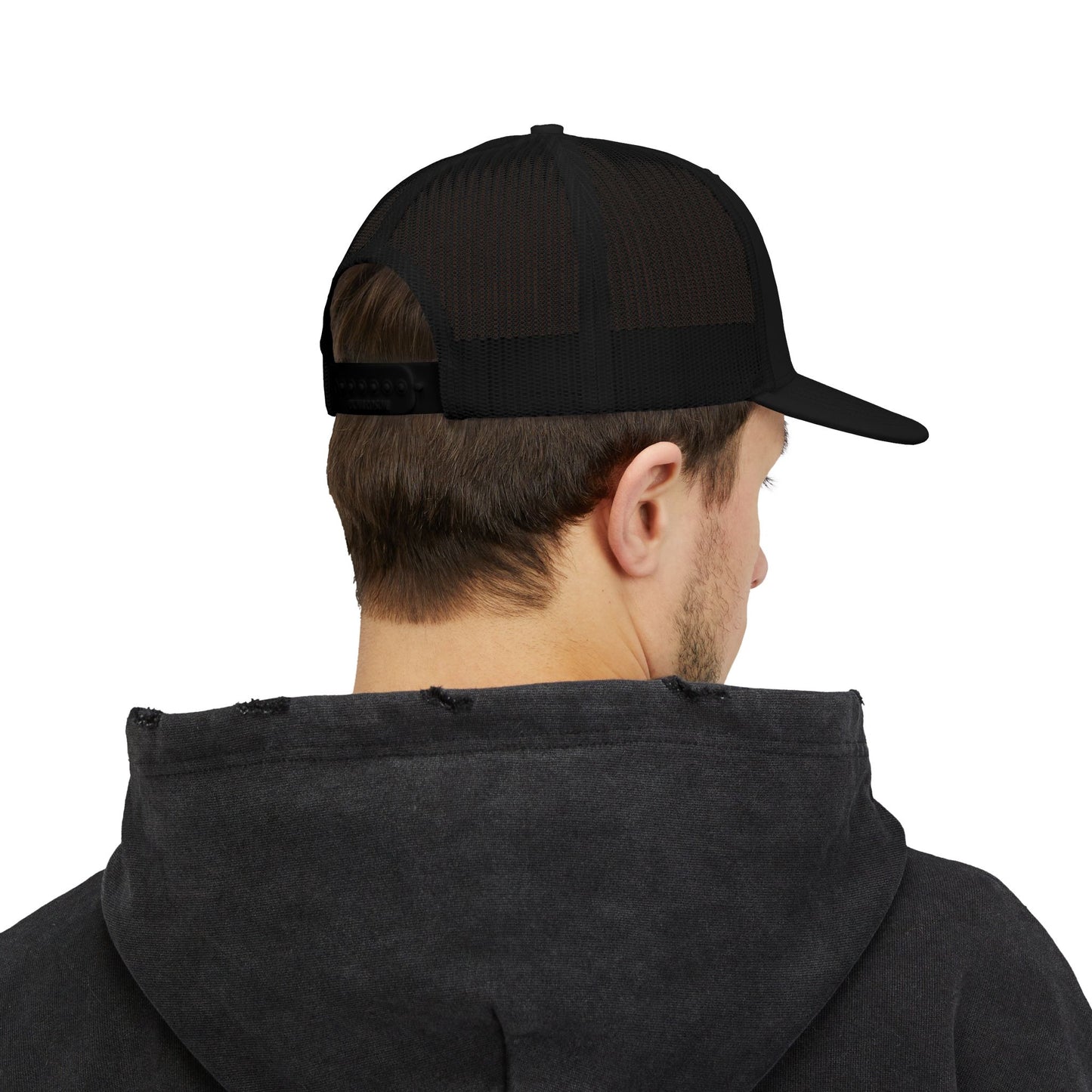 Alien Graphic Snapback Trucker Cap - Cool Embroidered Hat for Trendy Style