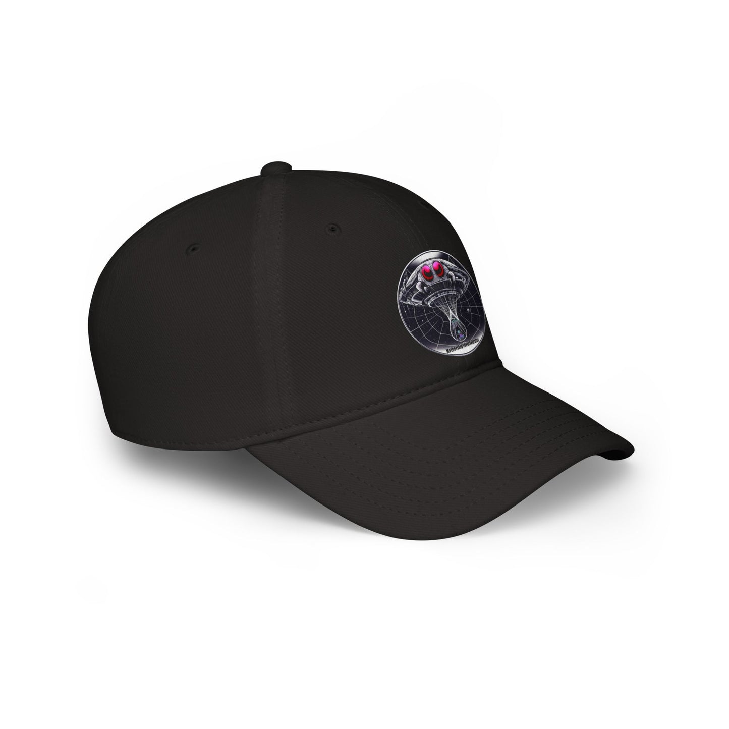 Cosmic Adventure Low Profile Baseball Cap with Graphic Design