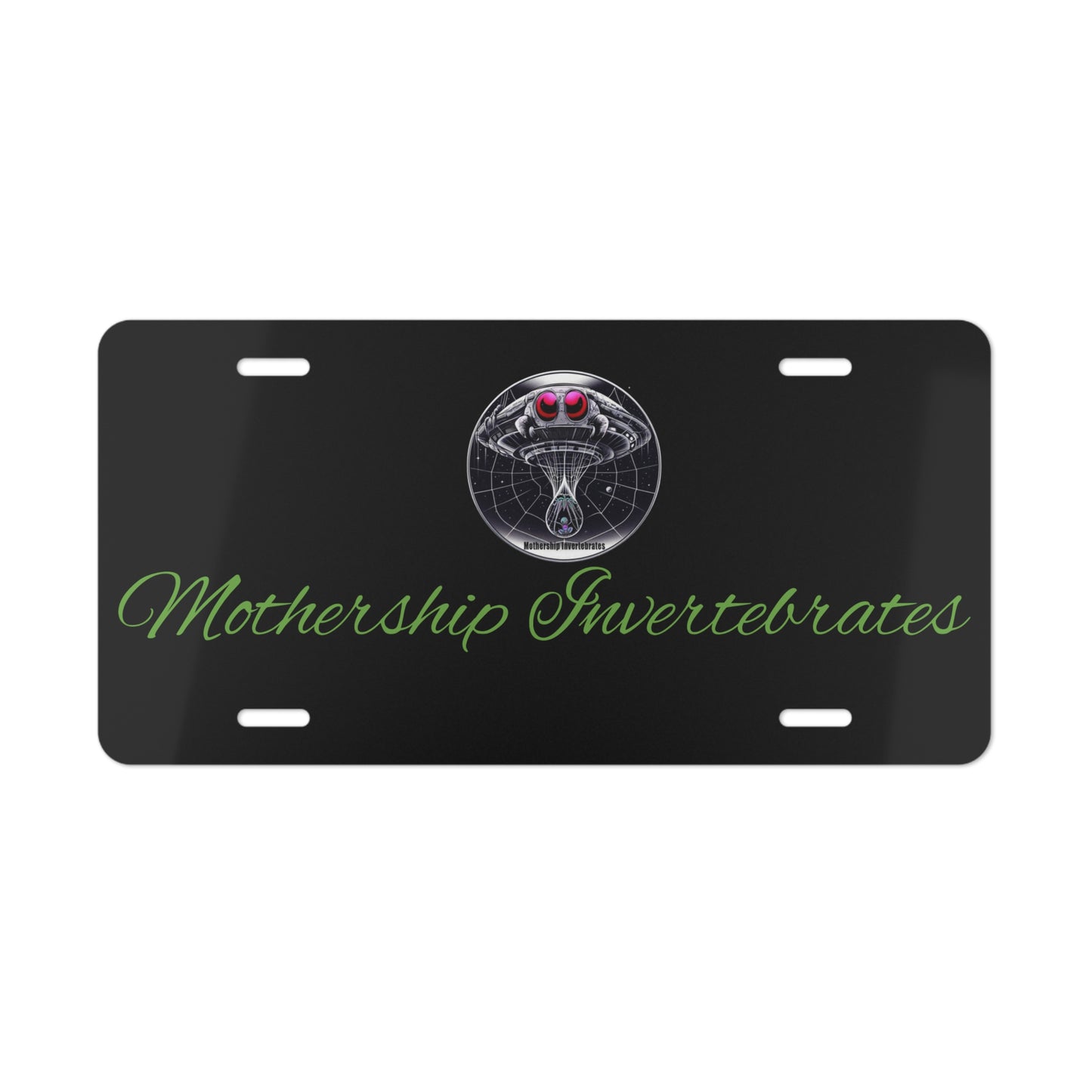 Custom Vanity Plate - Mothership Invertebrates Design