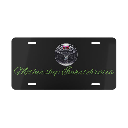 Custom Vanity Plate - Mothership Invertebrates Design