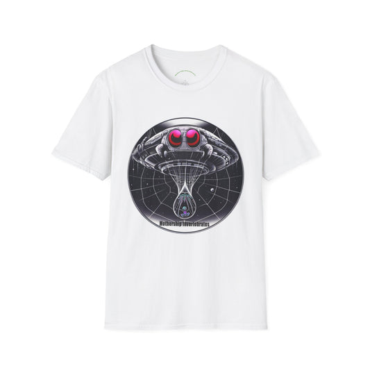 Cosmic Vibes Unisex Softstyle T-Shirt with Alien Design